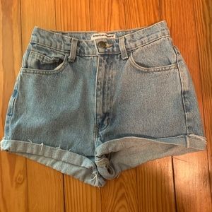 American Apparel Vintage Denim Jean Shorts